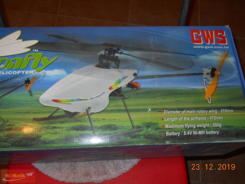 Kermes- GWS Mini Dragonfly heli