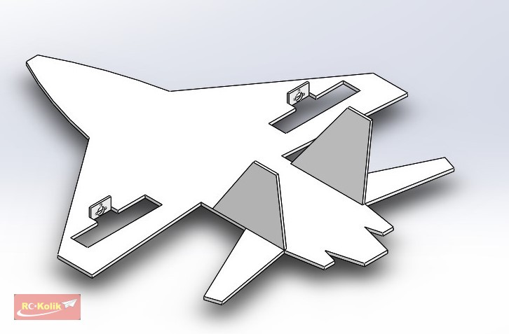 3D Printer ile ilk rc uçak modelim.