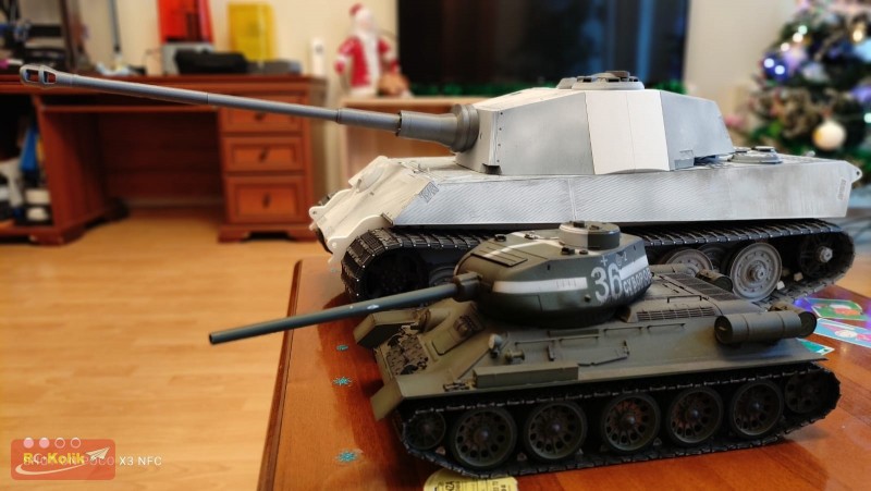 1/10 3d Printed  Panzerkampfwagen Tiger Ausf. B