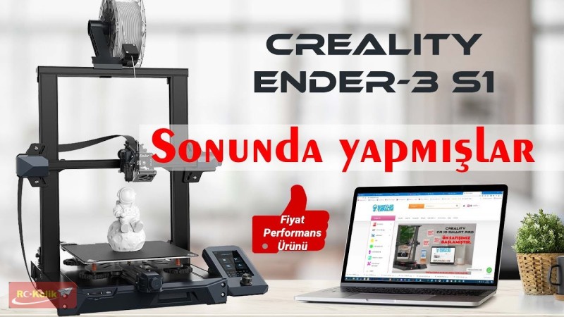 Creality Ender 3 S-1 3 Boyutlu Yazıcı Kutu Açılımı
