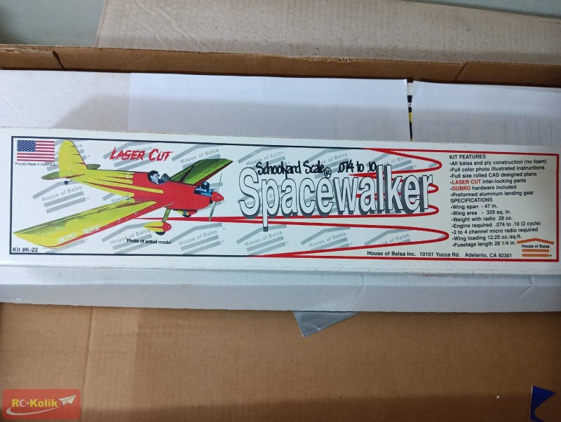 House of Balsa Space Walker kit