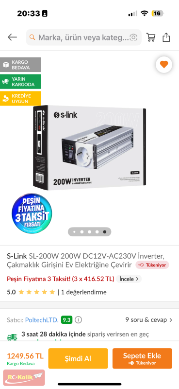 Arabada Lipo Şarj