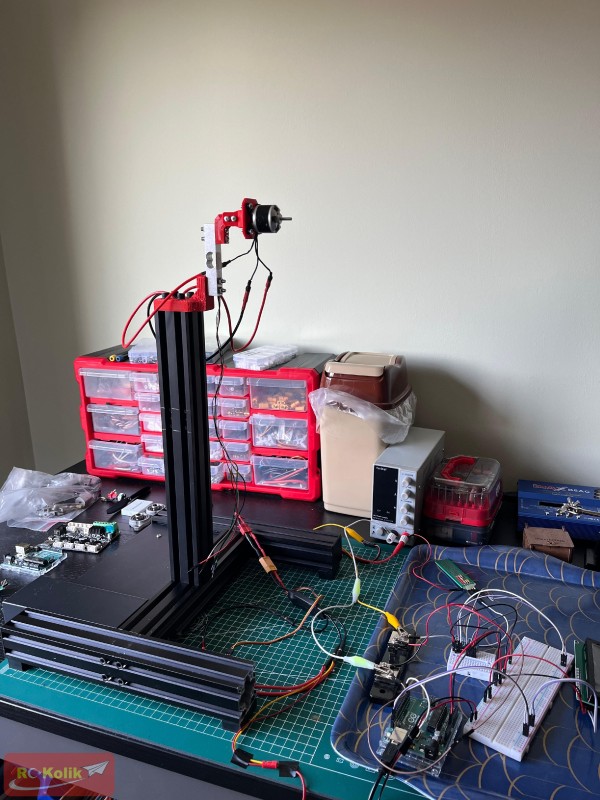 DIY İtki Test Standı Projem