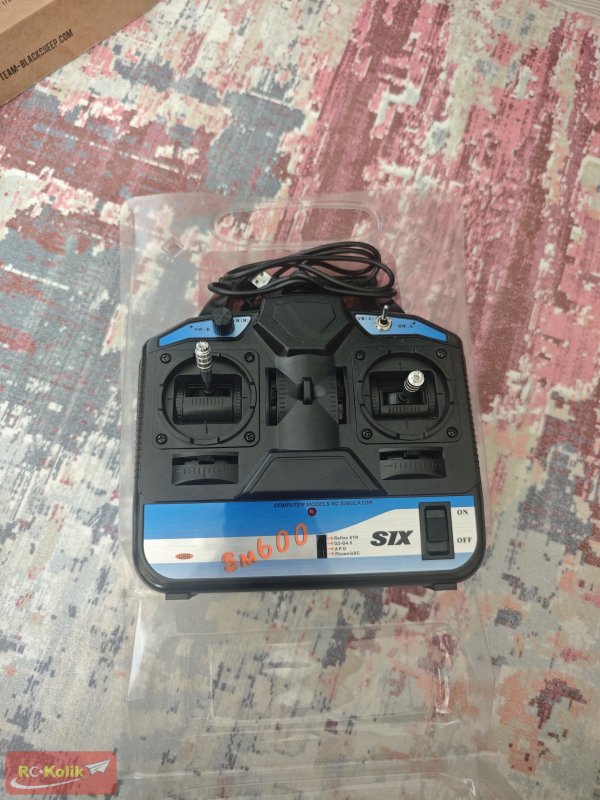 SM600 6 Kanal RC Uçuş Simülatör Kumandası (USB)